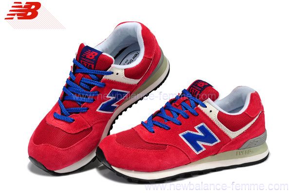 new balance rouge pour femme